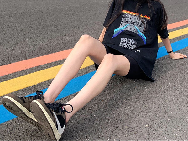 Air Jordan 1 Travis Scott OG TS SP聯名 倒鉤 耐磨防滑 復古低幫籃球鞋 棕黑