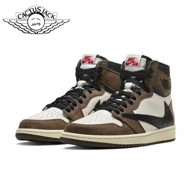 Air Jordan Travis Scott OG TS SP 倒鉤 防滑耐磨 高幫復古籃球鞋 深棕