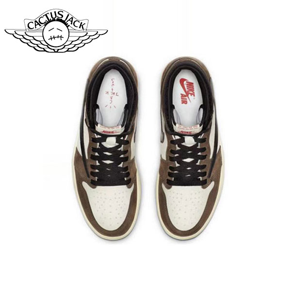 Air Jordan Travis Scott OG TS SP 倒鉤 防滑耐磨 高幫復古籃球鞋 深棕
