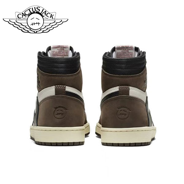 Air Jordan Travis Scott OG TS SP 倒鉤 防滑耐磨 高幫復古籃球鞋 深棕