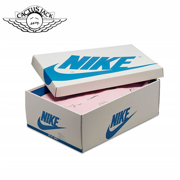 Travis Scott AJ1藤原浩 OG SP 倒鉤2.0 三方聯名 閃電低幫籃球鞋 白藍黑