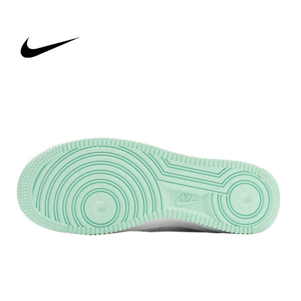 Nike Travis Scott x Air Force 1 Low 07聯名 TS刺綉 低幫耐磨板鞋 白抹茶綠